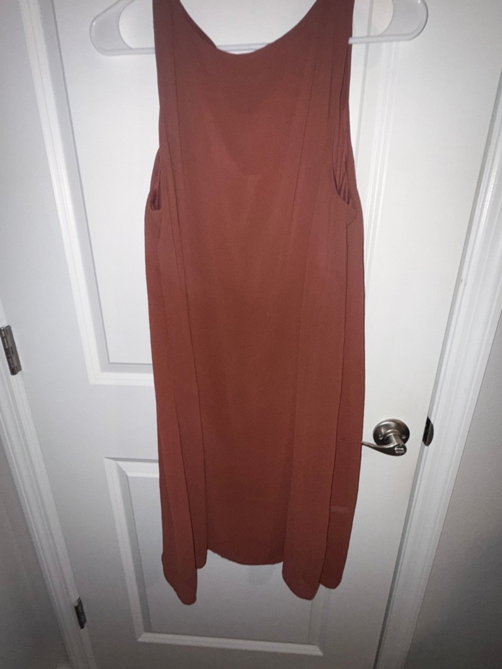 Rust Color Mini Dress - Picture 2 of 4